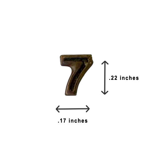 Ribbon Device Numerals