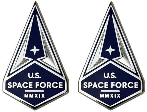 Space Force Collar Device (Pair) - JROTC.com