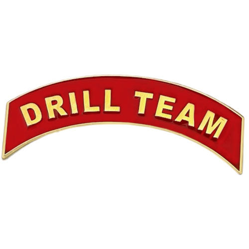 Drill Team Arc Pin