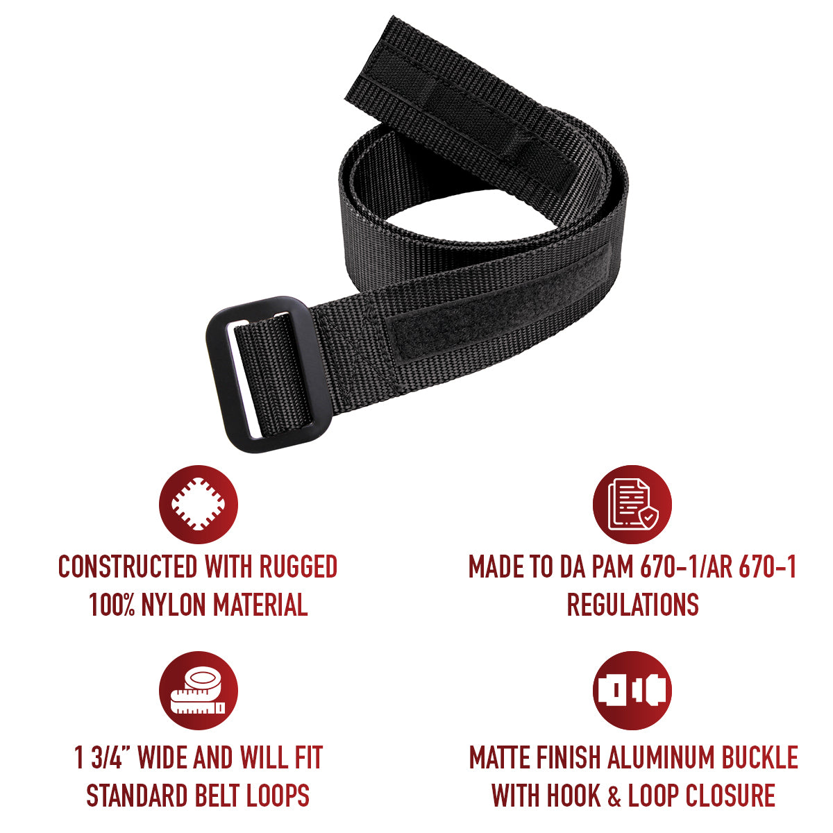 Black Rigger Belt
