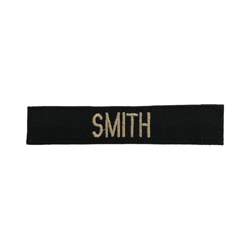 Individual California Cadet Corps Name Tape with Hook Back