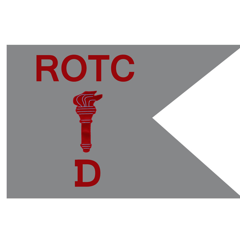 Guidon Flag ROTC With Torch (Each) (Allow 4 Months)