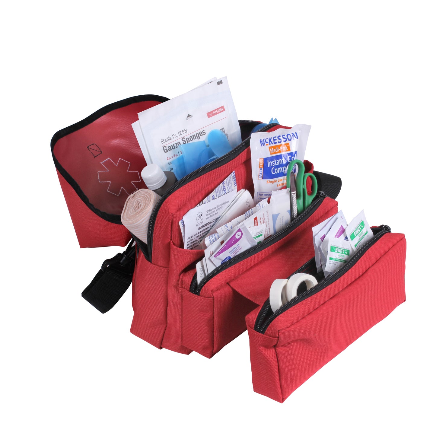 G.I. Style Medical Kit Bag (Each) Red bag