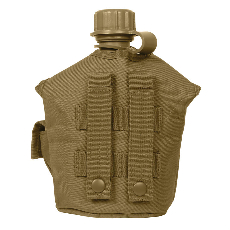 Canteen 1 QT & Coyote Brown Cover (12 sets) - JROTC.com