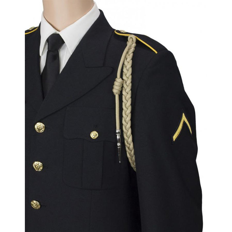 Custom Lanyard 2 Color with Tip (Button Loop) Select Color (4 Weeks) - JROTC.com