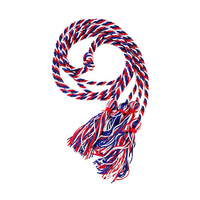 Graduation Cords Intertwined Double Strand