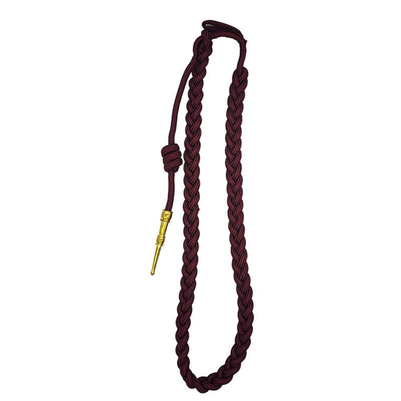 Custom Lanyard 2 Color with Tip (Button Loop) Select Color (4 Weeks) - JROTC.com