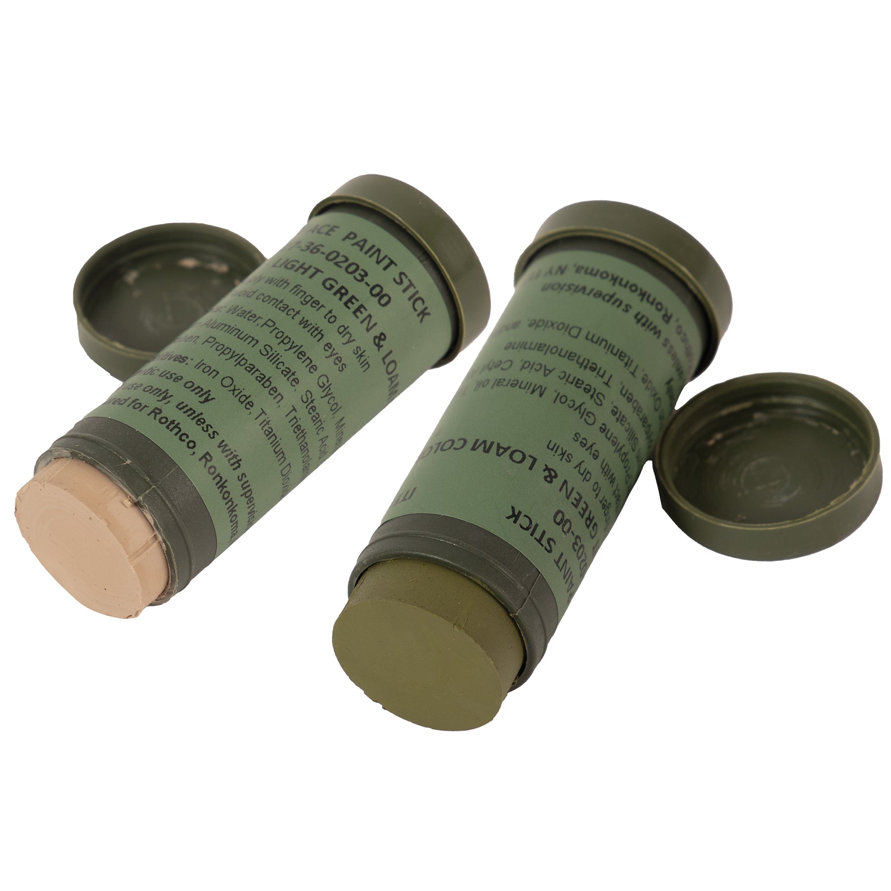 GI Face Paint Sticks Woodland Camo (Each) - JROTC.com