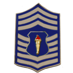 Chief Master Sergeant AFJROTC Pin on Rank