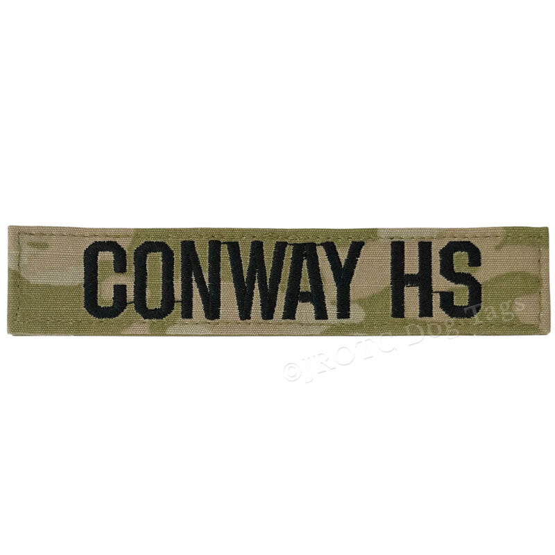 Army OCP SCHOOL NAMETAPE (Each) (Takes about 3 Weeks)