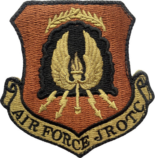AFJROTC Shield OCP New Style Hook Back - JROTC.com