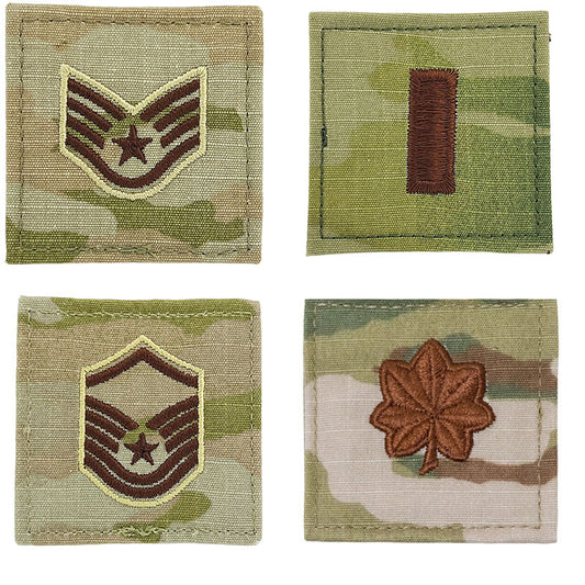OCP Air Force Active Duty Rank for Instructors (Hook Back) - JROTC.com