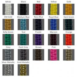 Box Shoulder Cord (Button Loop) Select Color (Each)