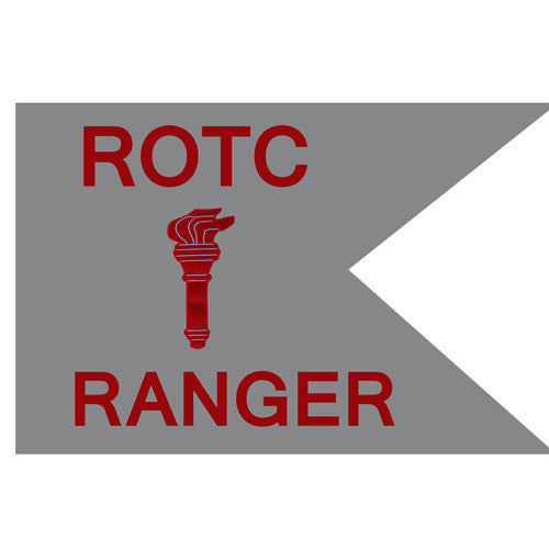 Guidon Flag ROTC With Torch (Each) (Allow 4 Months)