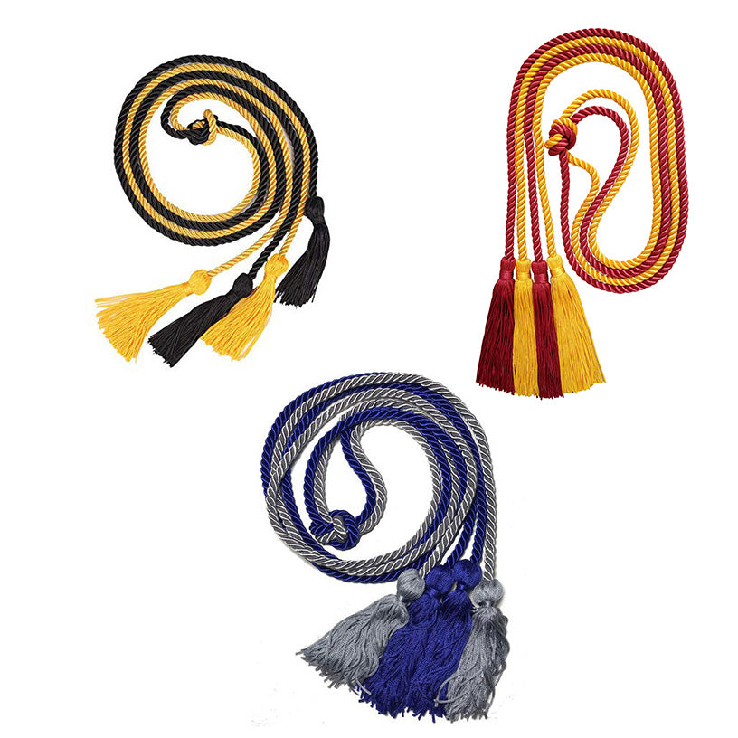 Solid Strand Double Strand Graduation Cord - JROTC.com