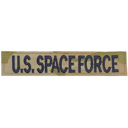 Space Force Name Tape (Hook Back)