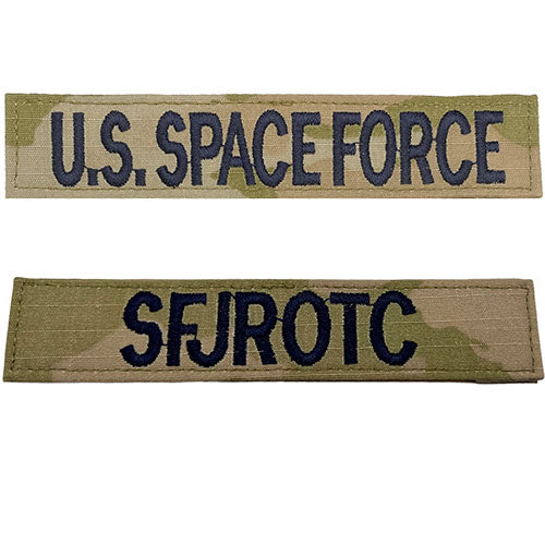 Space Force Name Tape (Hook Back)