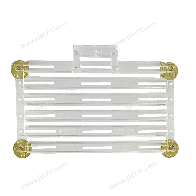 Plastic Ribbon Rack No Space (Each) - JROTC.com