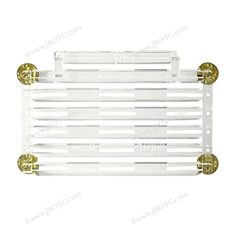 Plastic Ribbon Rack No Space (Each) - JROTC.com