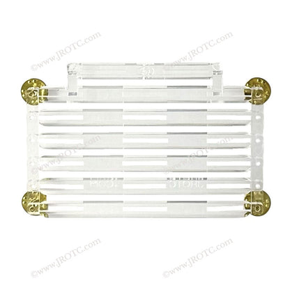 Plastic Ribbon Rack No Space (Each) - JROTC.com