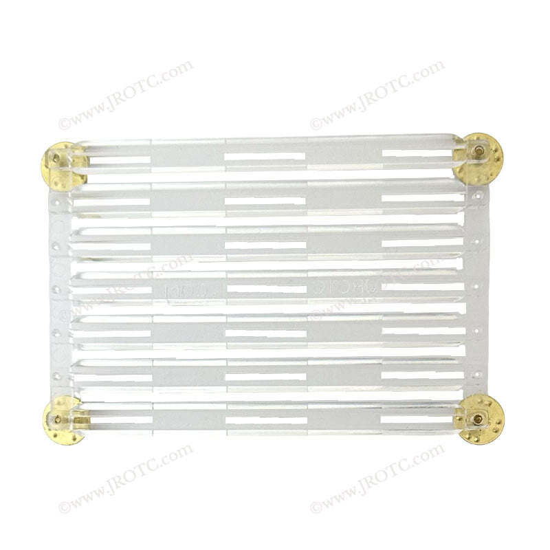 Plastic Ribbon Rack No Space (Each) - JROTC.com