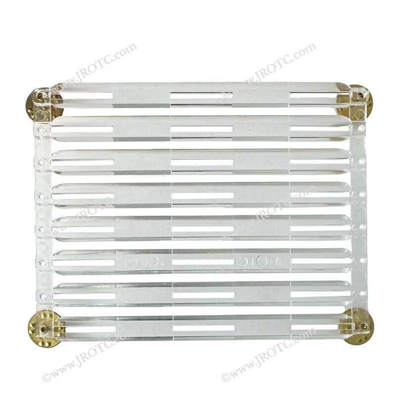 Plastic Ribbon Rack No Space (Each) - JROTC.com