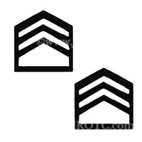 Army Cadet Pin on Rank [PAIR] - JROTC.com