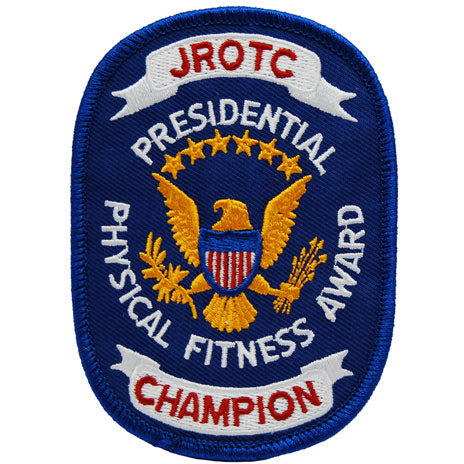 JROTC Champion Physical Fitness Patch (Each)