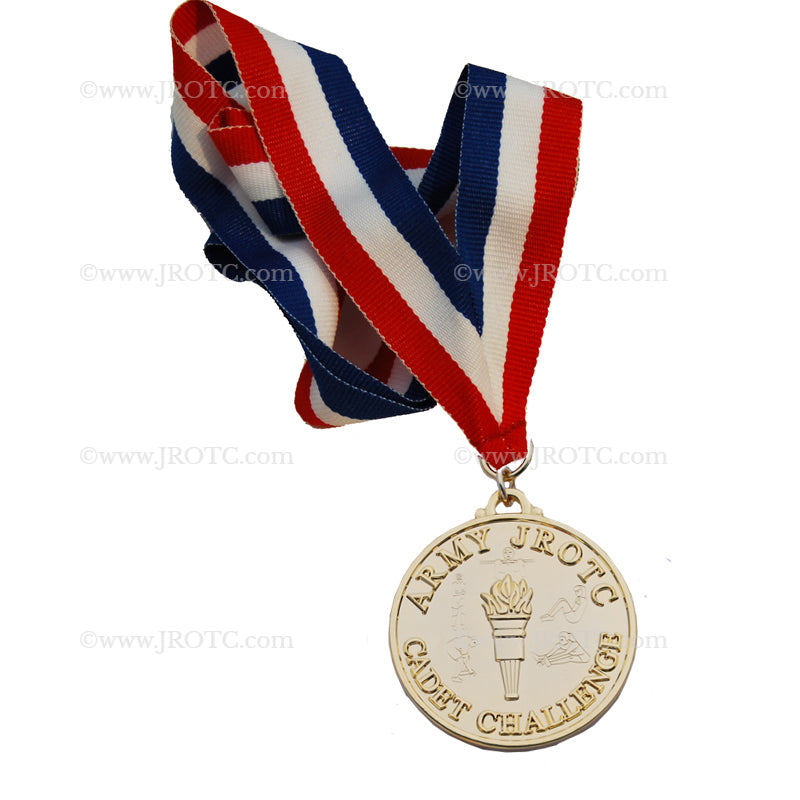 Cadet Command Challenge Medal with neck or chest Drape [Each]