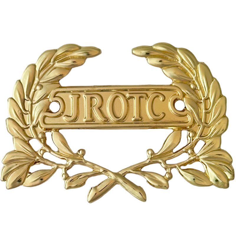 Gold Plated JROTC Wreath pin on (Each)