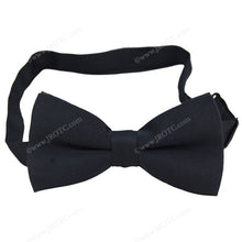 Mens Black Bow Tie (Each) [JDT-23-002]