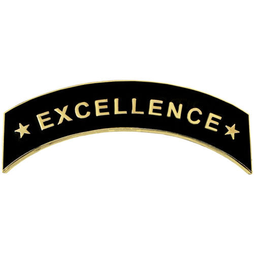 Excellence Arc Pin (Black)