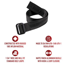 Black Rigger Belt
