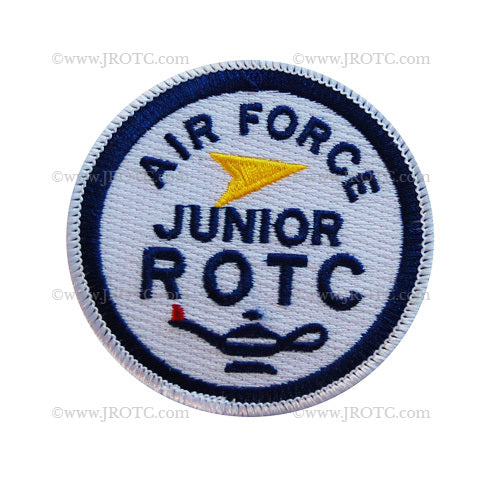 USAF JROTC Color Patch (Hook Back)