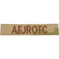AFJROTC Multicam OCP Hook Back Name Tape - JROTC.com