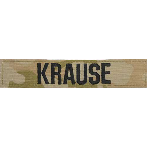 Army OCP Individual Name Tape (Takes About 3 Weeks)