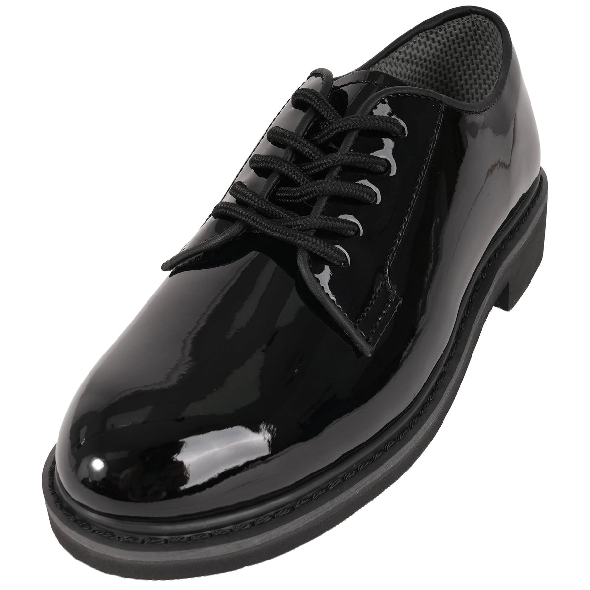 Budget Uniform Hi-Gloss Oxford Dress Shoe - Unisex