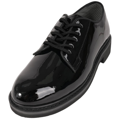 Budget Uniform Hi-Gloss Oxford Dress Shoe - Unisex