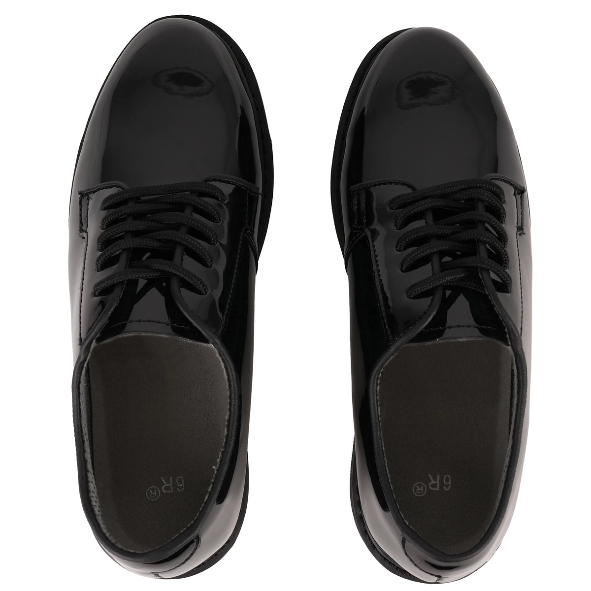 Budget Uniform Hi-Gloss Oxford Dress Shoe - Unisex