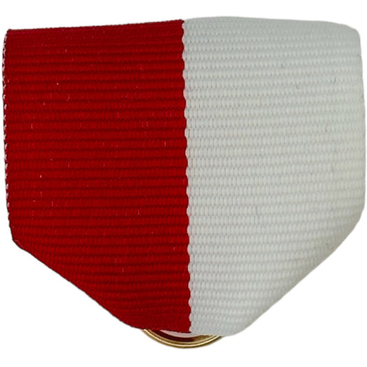 Red/White [Pin Back] Chest Drape - Close Out Item - JROTC.com