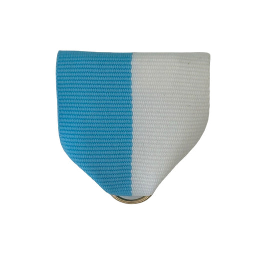 Light Blue/White [Clutch Back] Chest Drape - Close Out Item - JROTC.com