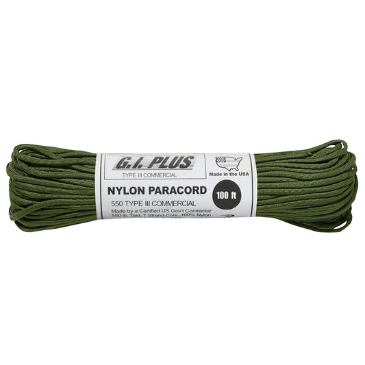 100 Ft Paracord Olive Drab