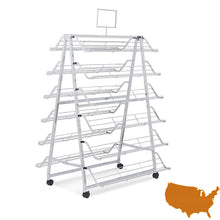 Shoe Rack - 62 x 44 x 40" - JROTC.com