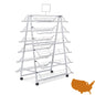Shoe Rack - 62 x 44 x 40" - JROTC.com