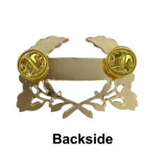ROTC Wreath Gold Pin Back (For Berets) (Each) - JROTC.com