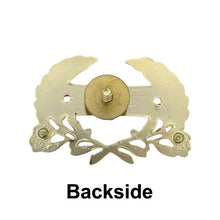 ROTC Wreath Gold Screw Back (Each) - JROTC.com