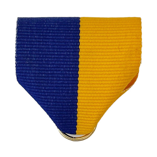 Royal Blue/Gold [Safety Pin] Chest Drape - Close Out Item - JROTC.com