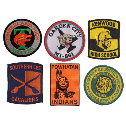 Custom Color Patch - Sew on or Hook Back  (100 Pack) (Takes 6 Weeks)