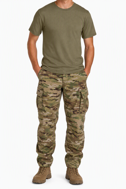 Tan OCP JROTC T Shirt (12 Pack)