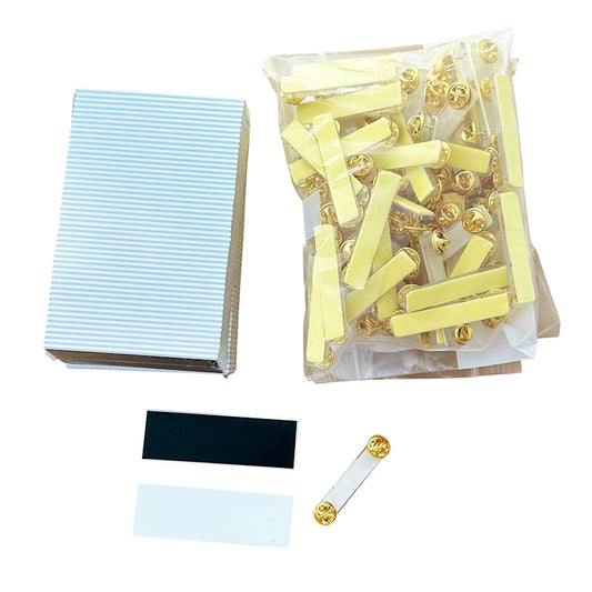 Blank Army Nameplates Backless (Box Of 100 pieces)